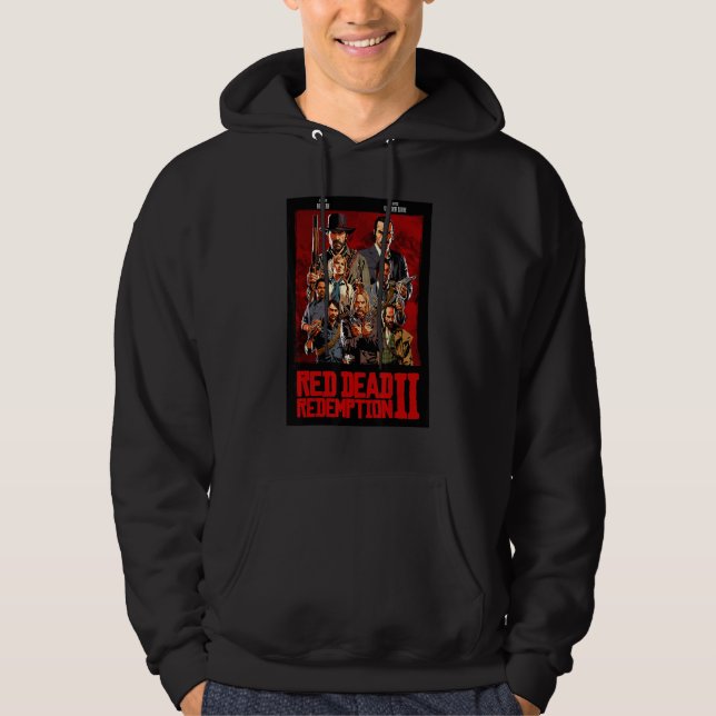 R E D Deads Redemptions Hoodie (Front)