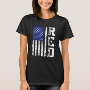 R E D Friday Distressed US Flag Remember Everyone T-Shirt
