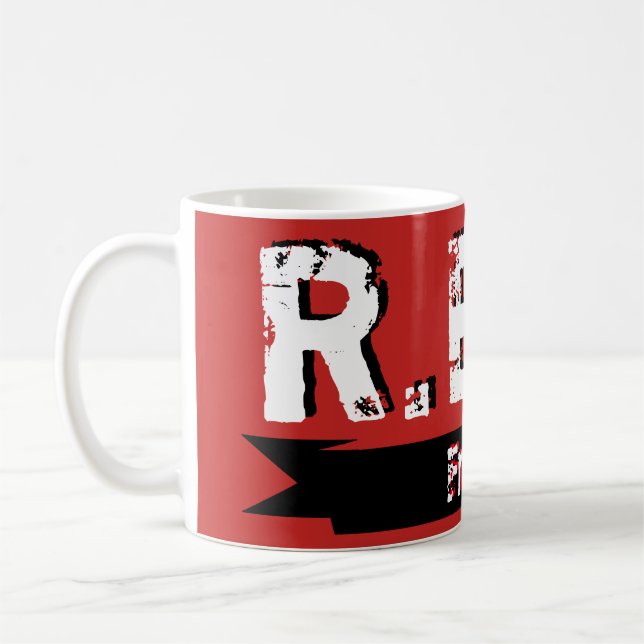 R.E.D. Friday Remember Everyone Deployed Coffee Mug (Left)