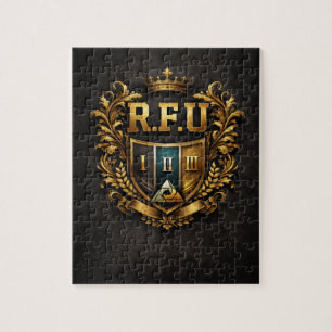 R.F.U Crown Crest Puzzle 