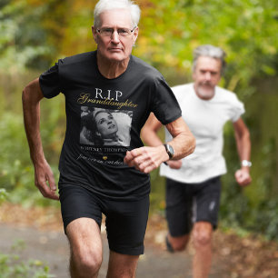 R.I.P Granddaughter Photo Memorial T-Shirt