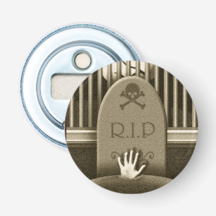 R.I.P. Graveyard Grave Halloween Haunted House Bottle Opener