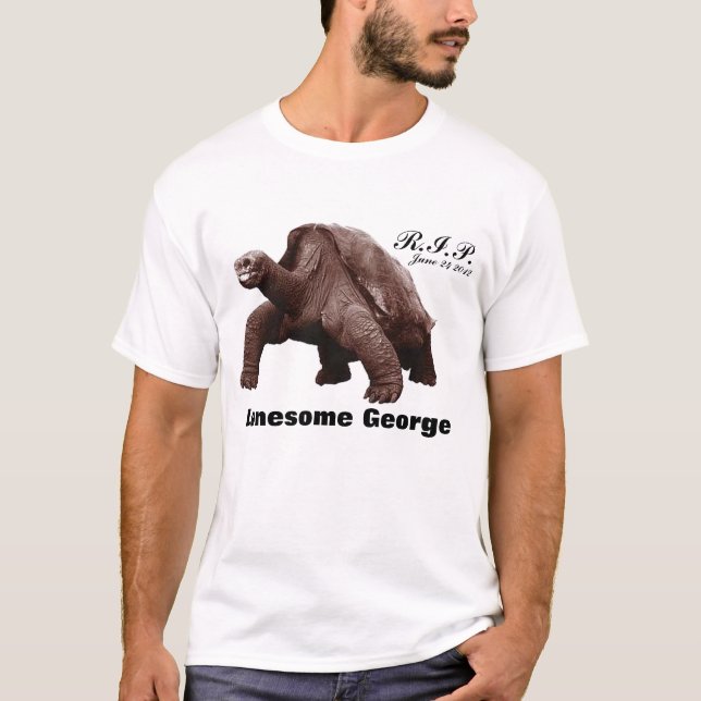R.I.P. Lonesome George Shirt (Front)