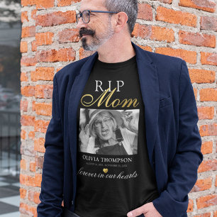 R.I.P Mum Photo Memorial T-Shirt