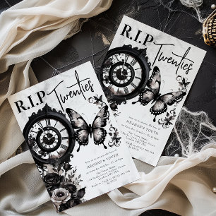 R.I.P Twenties   30th Birthday Party Invitation