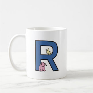 R is for… personalized coffee mug