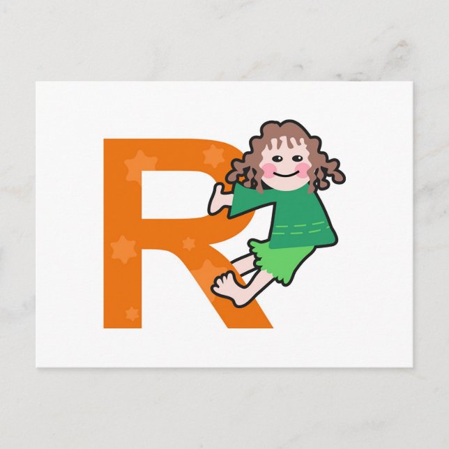 R is for... postcard (Front)