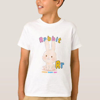 “R is for Rabbit” Alphabet Tee – Grow Every Day