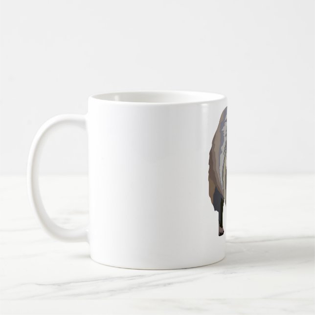 R is for Racoon  Coffee Mug (Left)