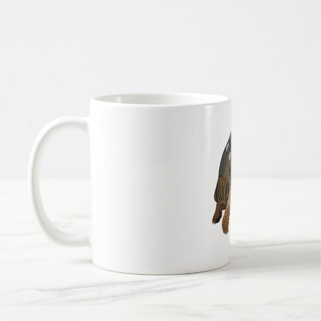 R is for Radiated Tortoise  Coffee Mug (Left)