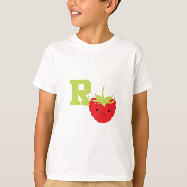 R is for Raspberry T-Shirt (Front)