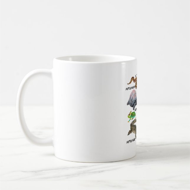 R is for Reptile Keeper Coffee Mug (Left)