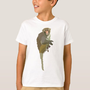R is for Rhesus Macaque T-Shirt