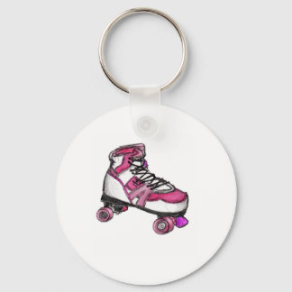R is for Rollerskate Key Ring
