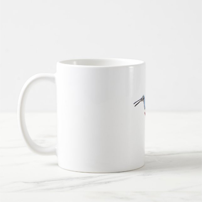 R is for Roseate Spoonbill Coffee Mug (Left)