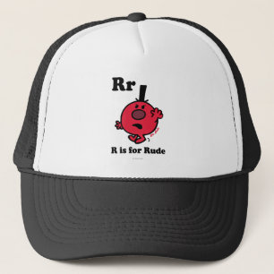 R is for Rude Trucker Hat
