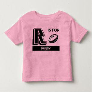 R Is For Rugby Toddler T-Shirt