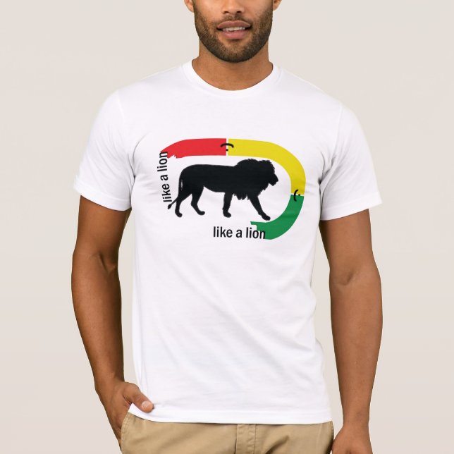 R Lion 1104 nc T-Shirt (Front)