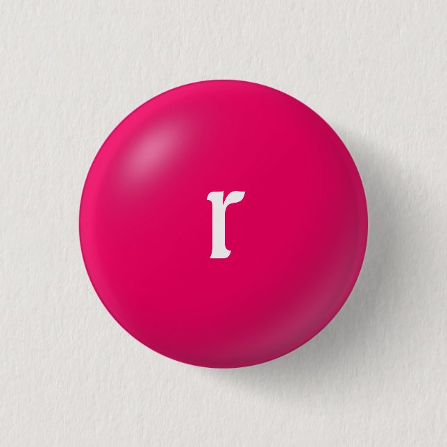 R Monogram Button (Front)