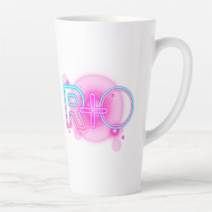 R & O (Riz & Lady O) Mystic Podcast Hosts  Latte Mug