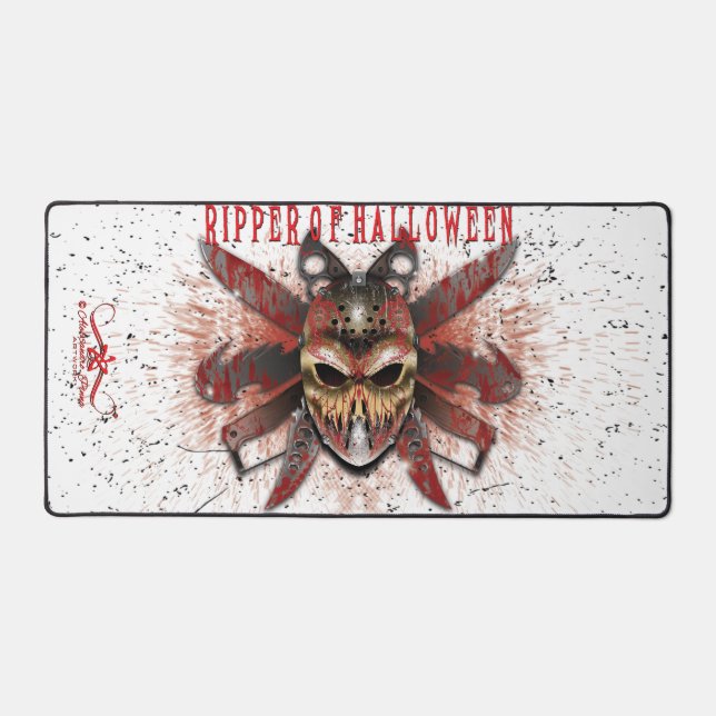 R. of H. Ripper of Halloween Desk Mat (Front)