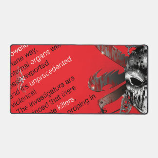 R. of H. Ripper of Halloween Desk Mat