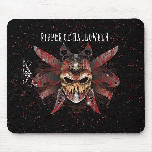 R. of H. Ripper of Halloween Mouse Pad (Front)