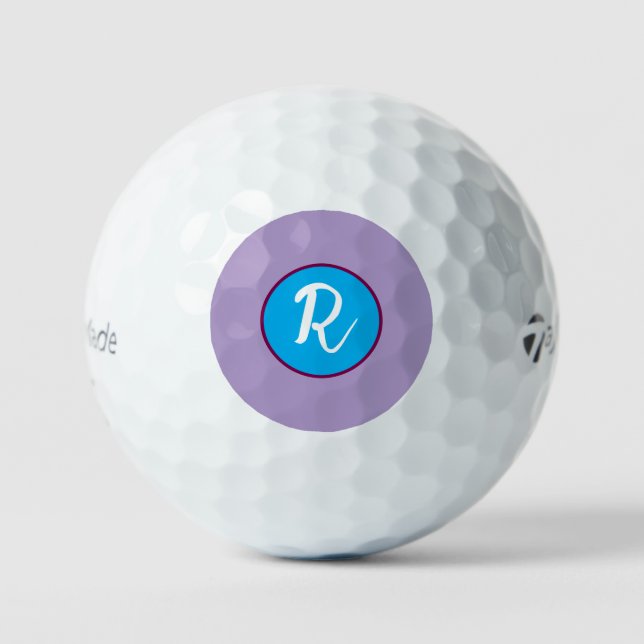 R personalized TaylorMade golf balls  (Front)