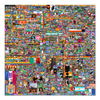 R/Place Final Rest before the Void Photo Print
