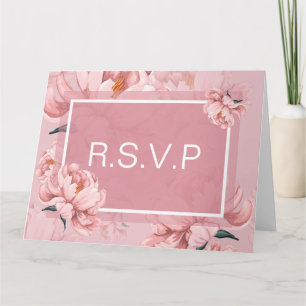 R.S.V.P Folded Greeting Card