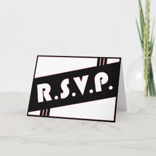 R.S.V.P. : retro : Invitation