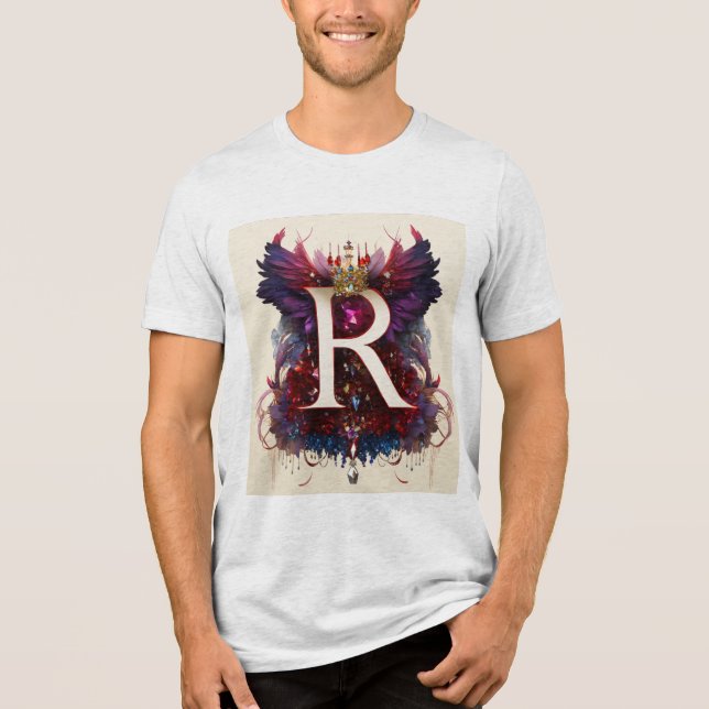 "R: The Art of Data" "Statistically Stylish" Tri-Blend Shirt (Front)