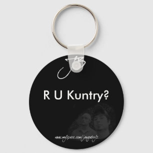 R U Kuntry? keychain