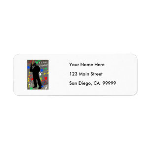 R U Ready 4 Paintball? Return Address Label