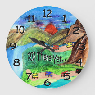 r v there yet wall clock