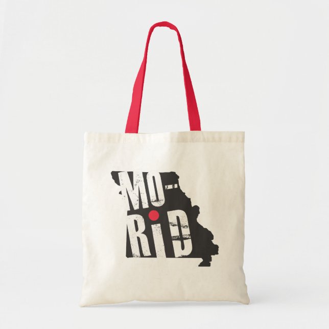 R/W Large Logo Tote Bag (Front)
