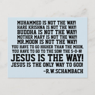 R.W.SCHAMBACH QUOTATIONS POSTCARDS