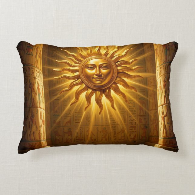 Ra – Ägyptischer Sonnengott´1 Decorative Cushion (Front)