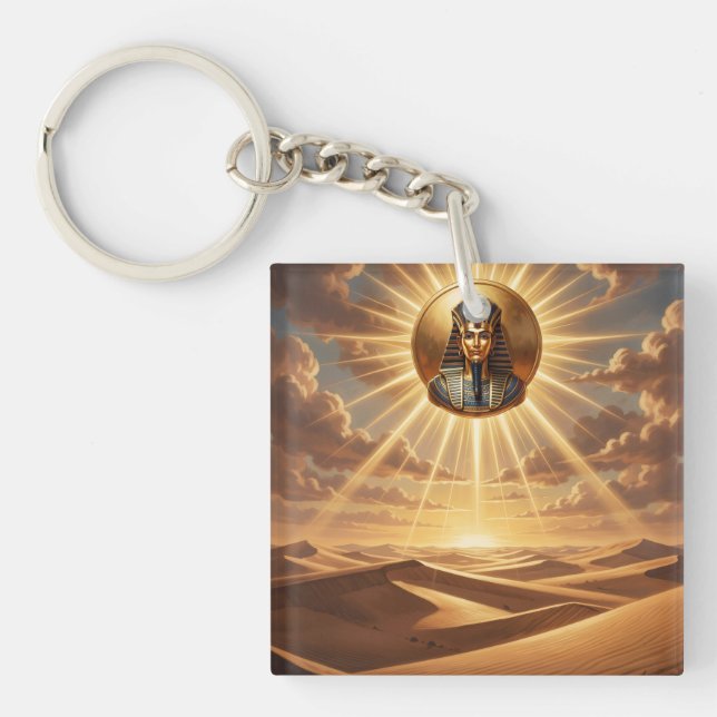 Ra – Ägyptischer Sonnengott´5 Key Ring (Front)