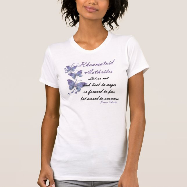 RA Awareness - Let us Not look back Tee (Front)