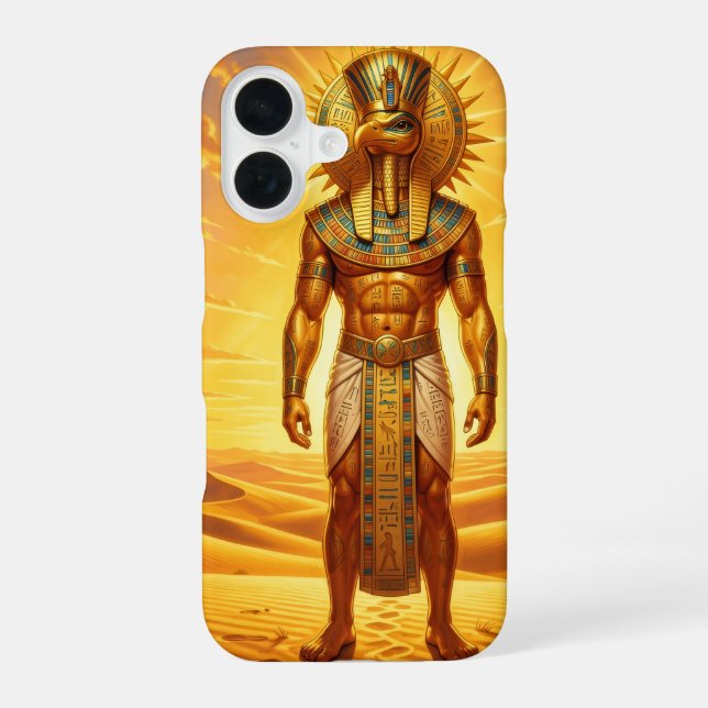 Ra – Egyptian Sun God´1 iPhone 16 Case (Back)