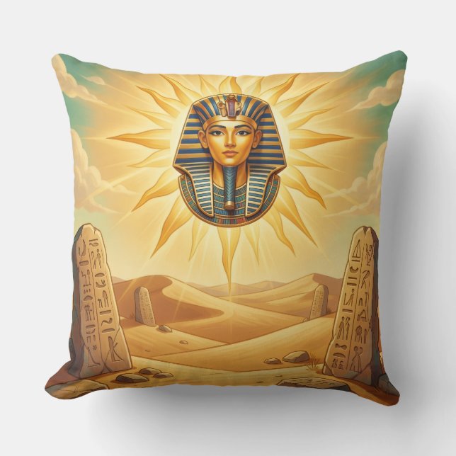 Ra – Egyptian Sun God´2 Cushion (Front)