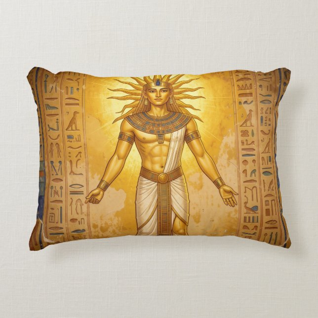 Ra - Egyptian sun god´2 Decorative Cushion (Front)