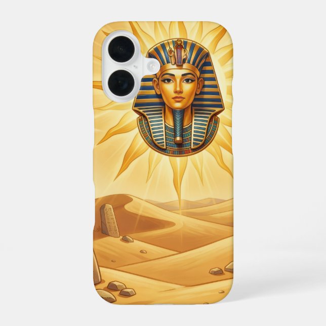 Ra – Egyptian Sun God´2 iPhone 16 Case (Back)