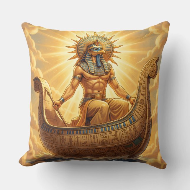 Ra – Egyptian Sun God´3´ Cushion (Front)