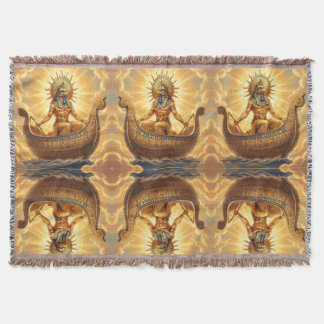 Ra – Egyptian Sun God´3´ Throw Blanket