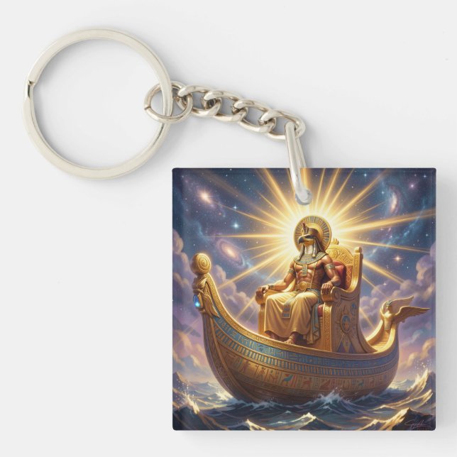 Ra – Egyptian Sun God´5 Key Ring (Front)