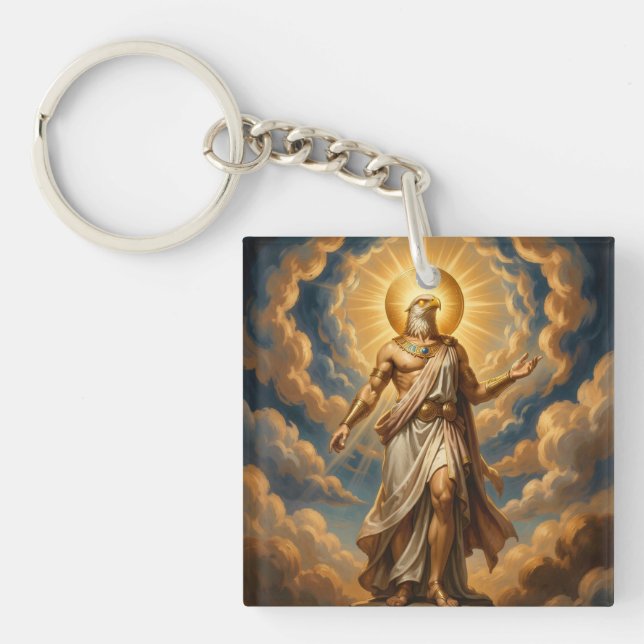 Ra – Egyptian Sun God Key Ring (Front)