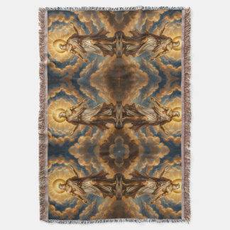 Ra – Egyptian Sun God Throw Blanket