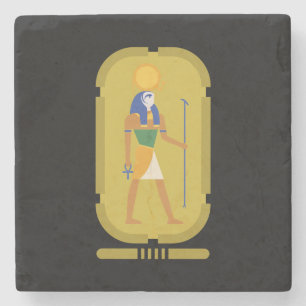 Ra God of The Sun Stone Coaster